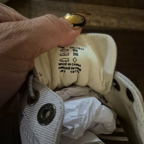 Taos Canvas Lace-Up Sneakers Womens Size 7 - Picture 3 of 5